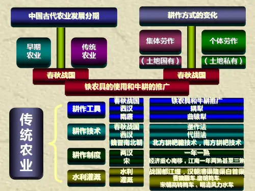 历史必修二知识体系总结资料讲解
