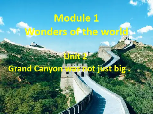 外研版九年级上册Module1 Unit2课件(共22张ppt)