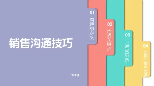 销售沟通技巧