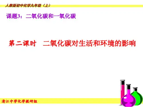 二氧化碳对环境的影响