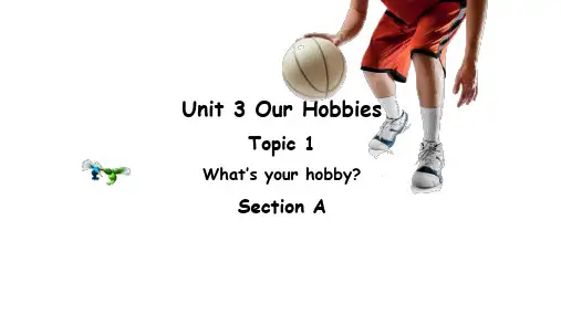 仁爱版英语八年级上册：Unit 3 Topic 1  What's your hobby？ Section A  课件(共63张PPT)