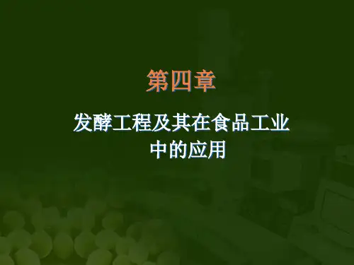 发酵工程与食品产业