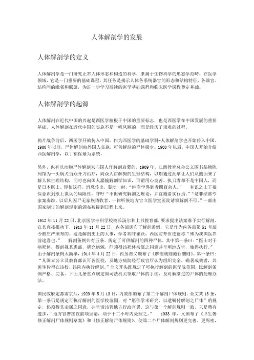 解剖课件