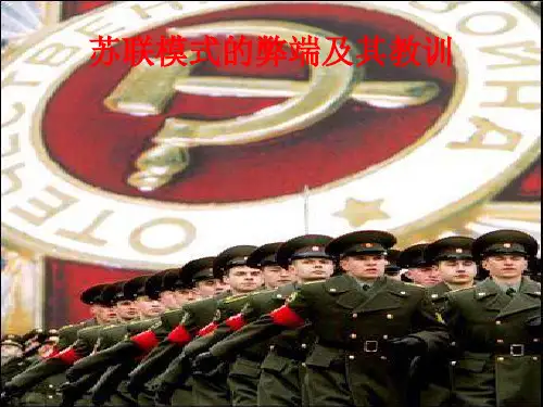 苏联模式的弊端及其教训