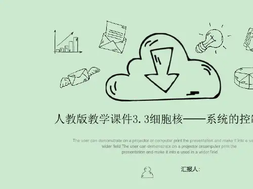 人教版教学课件3.3细胞核──系统的控制中心
