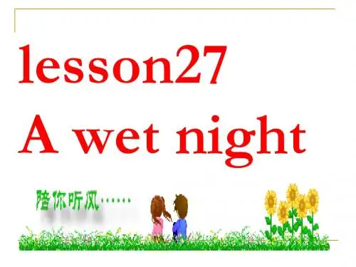 L27A wet night