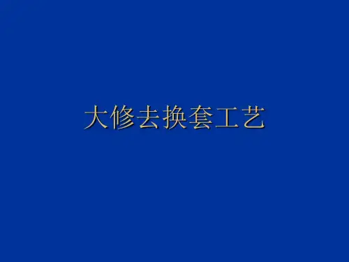 取换套工艺