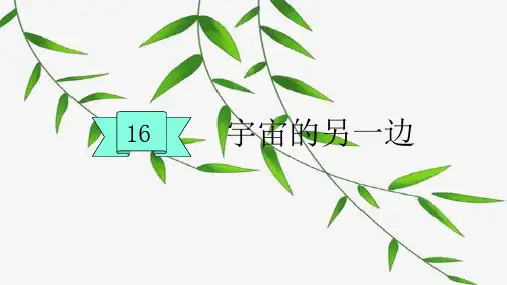 部编版三年级下册-宇宙的另一边ppt课件1