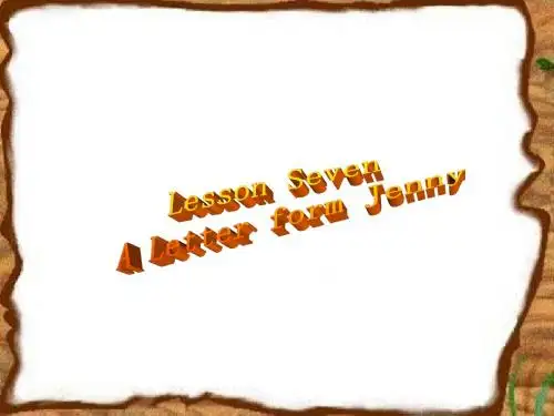 Lessonseven