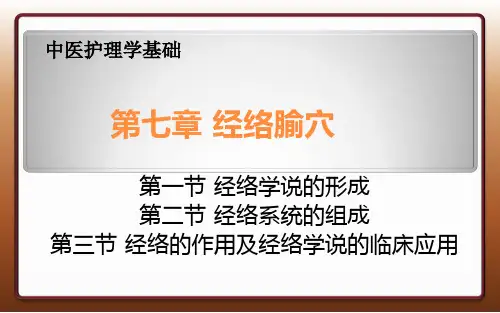 经络腧穴PPT课件