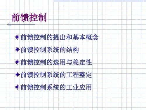 《前馈控制系统》
