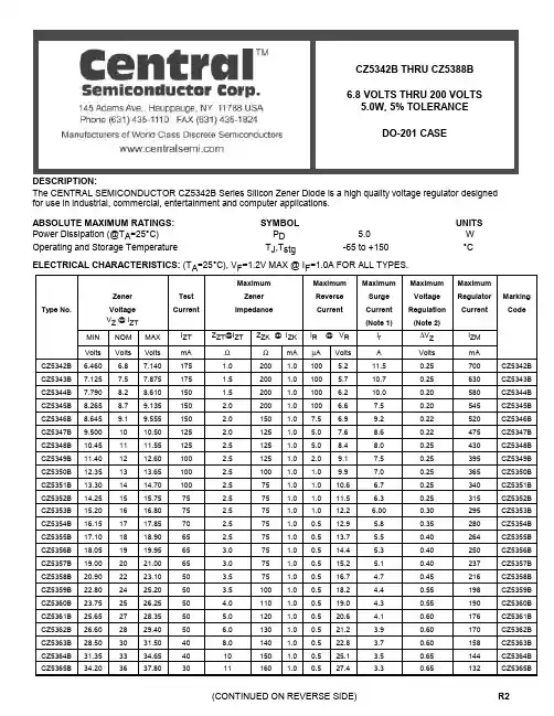 CZ5356B资料