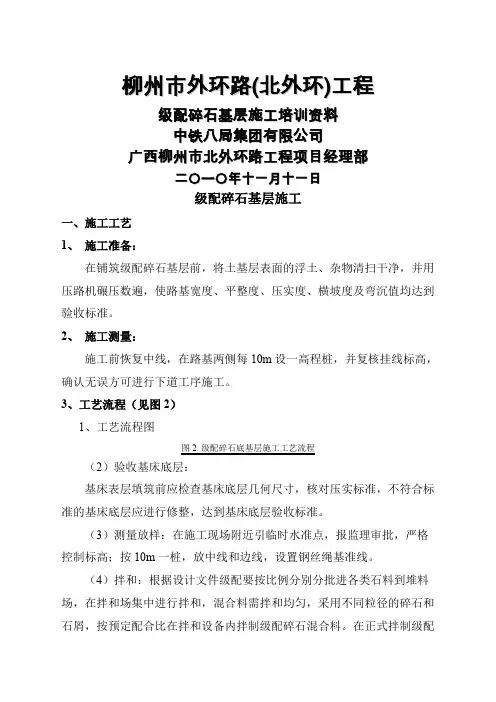 级配碎石工艺流程及注意事项