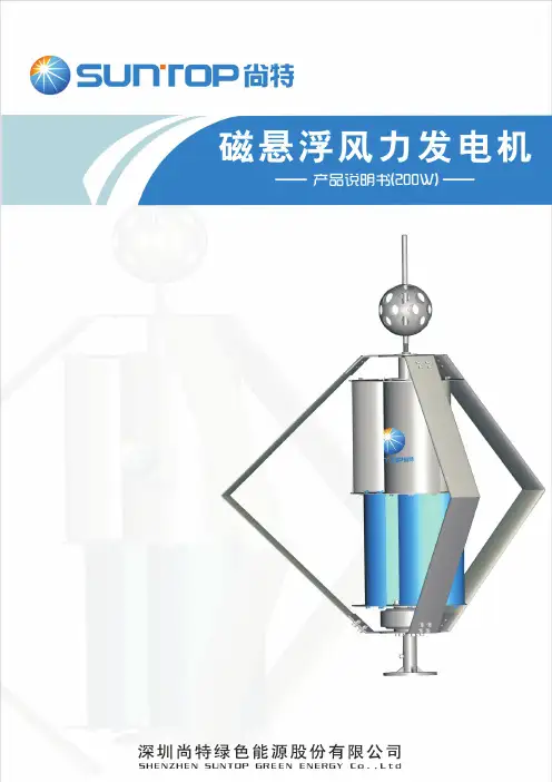 磁悬浮风力发电机200W资料
