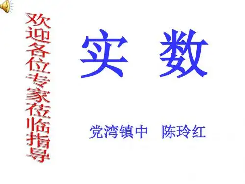 实数复习[上学期]--旧人教版