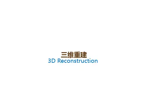 三维重建