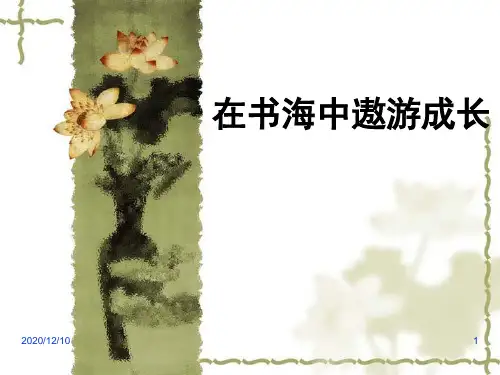 《在书海中遨游》PPT教学课件