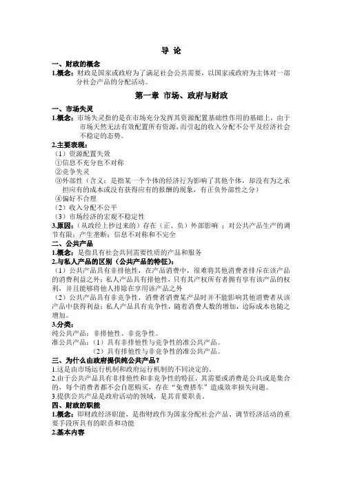 财政学