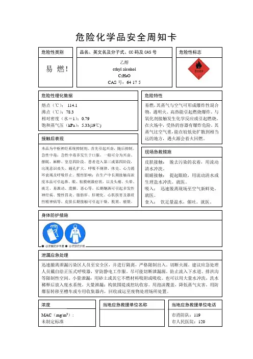 安全周知卡 2