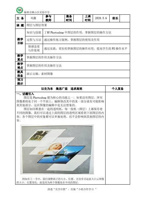 第三节 图层与图层效果