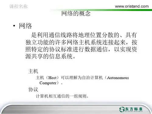 网络协议 PPT
