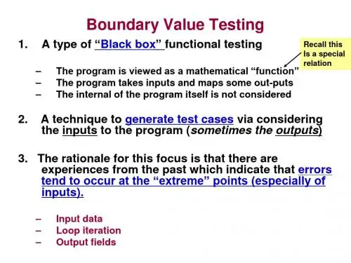 Boundary Value Testing - Southern Polytechnic State :边界值测试-南方州立理工