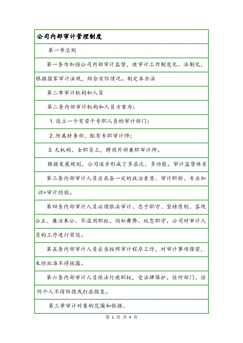 公司内部审计管理制度.doc