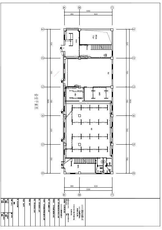 学校食堂电气图纸