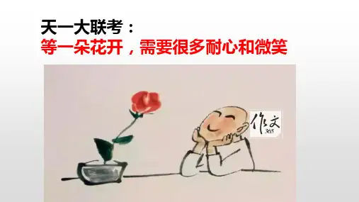 静等花开