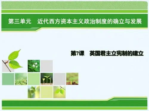 高一历史必修一7课