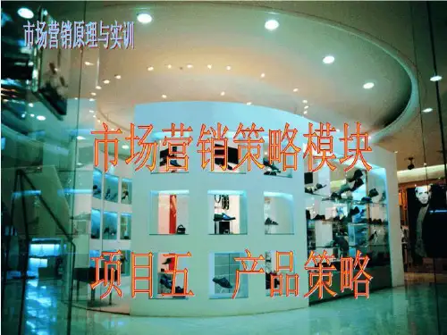 市场营销策略模块 产品组合策略.ppt