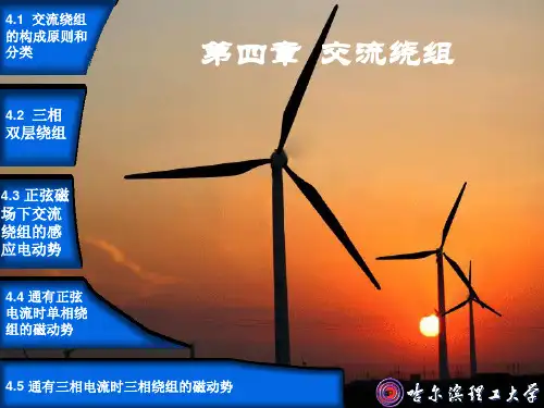 第四章哈尔滨理工大学电机学课程