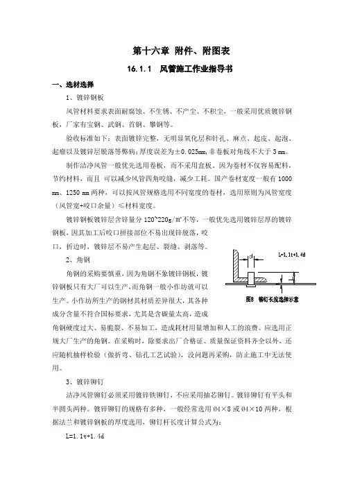 风管标准