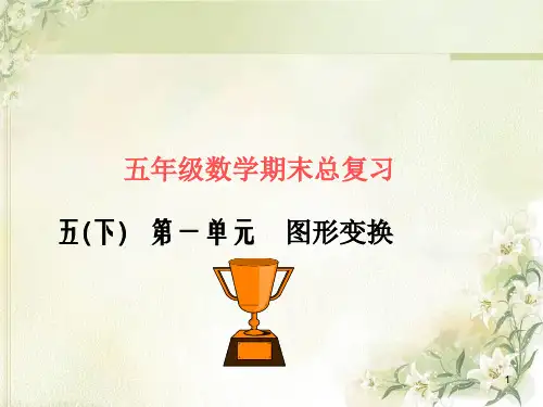 人教版五年级下册数学总复习课件