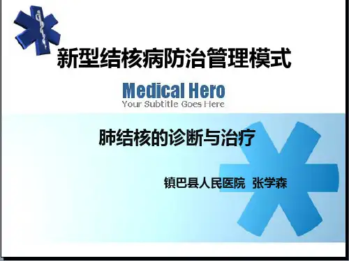 肺结核的诊断与治疗精品PPT课件 (2)