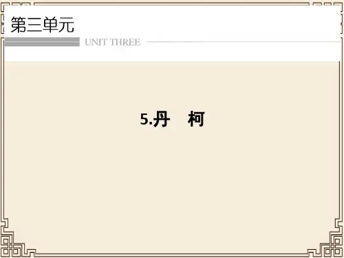 【人教版】2018版高中语文选修《外国小说欣赏》全套课件(打包24份,含答案) (共24份打包)7