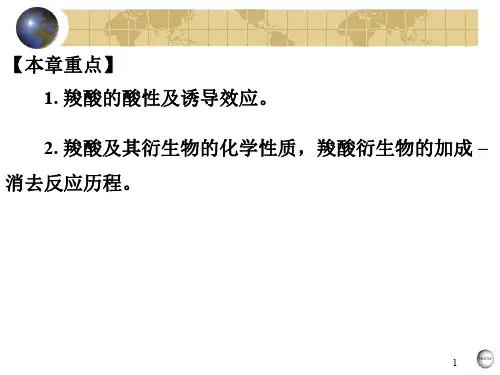 羧酸衍生物的化学性质