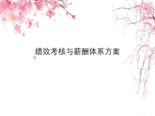 某物业公司绩效考核与薪酬体系方案