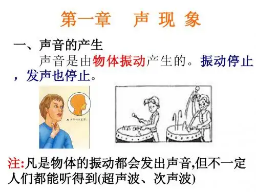 2011年《中考突破-物理》配套课件 01-第一章  声现象