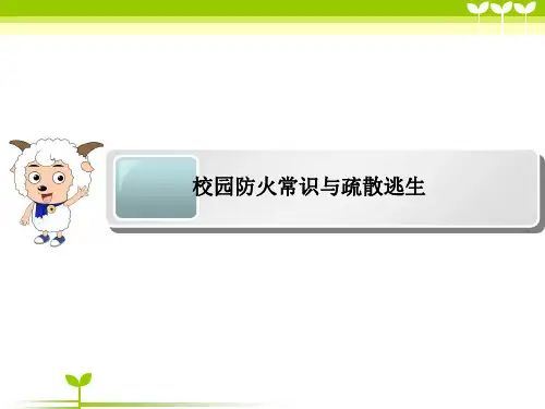 小学生消防安全常识及疏散演练[优质PPT]