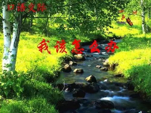 人教版二年级口语交际七《自我保护》