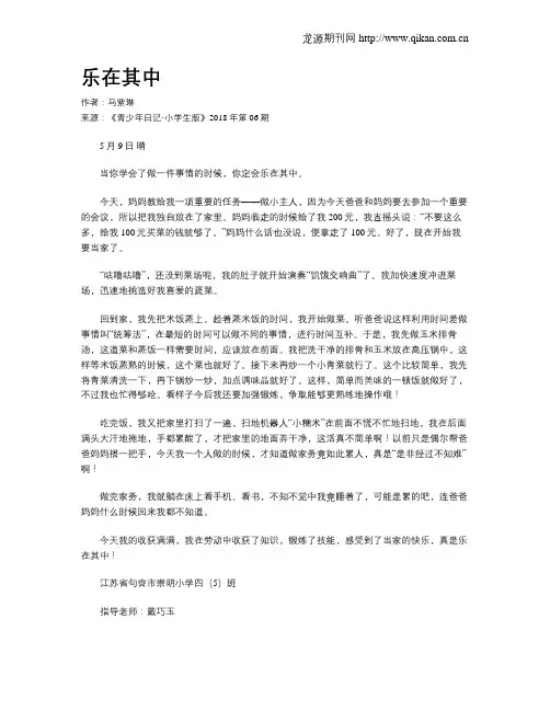 乐在其中 2