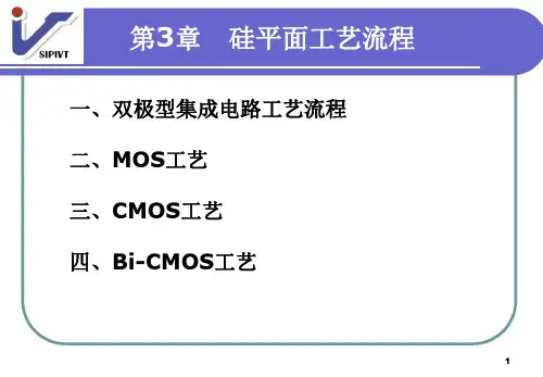 第3章 硅平面工艺流程
