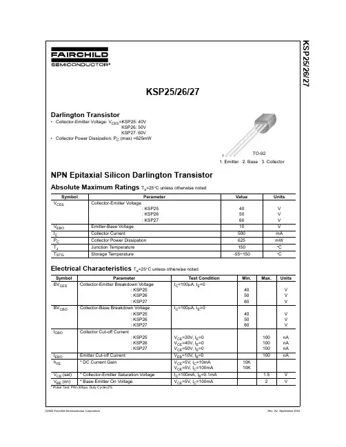 KSP25中文资料
