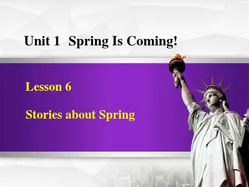 冀教版八年级英语下册课件 Unit 1 Lesson 6