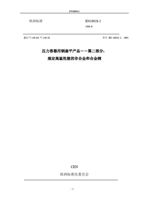 EN 10028-2