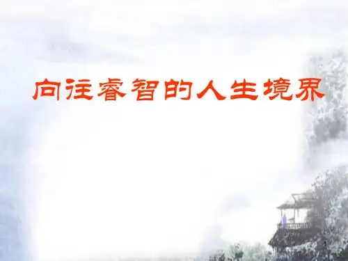 睿智的人生5(定稿)