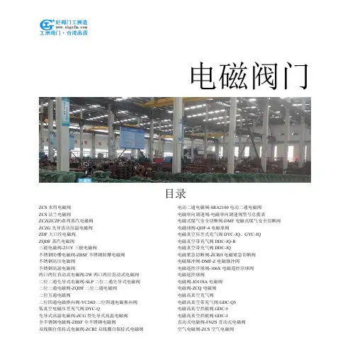 电磁阀门