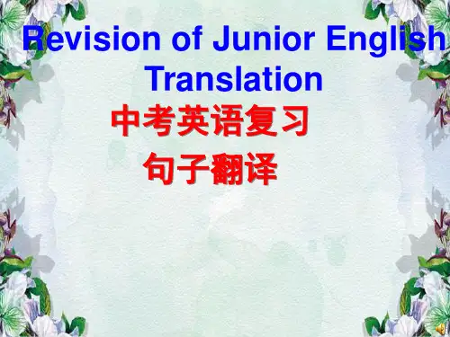 中考句子翻译复习课件.ppt