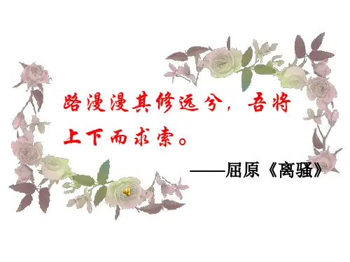 140雷电颂PPT课件